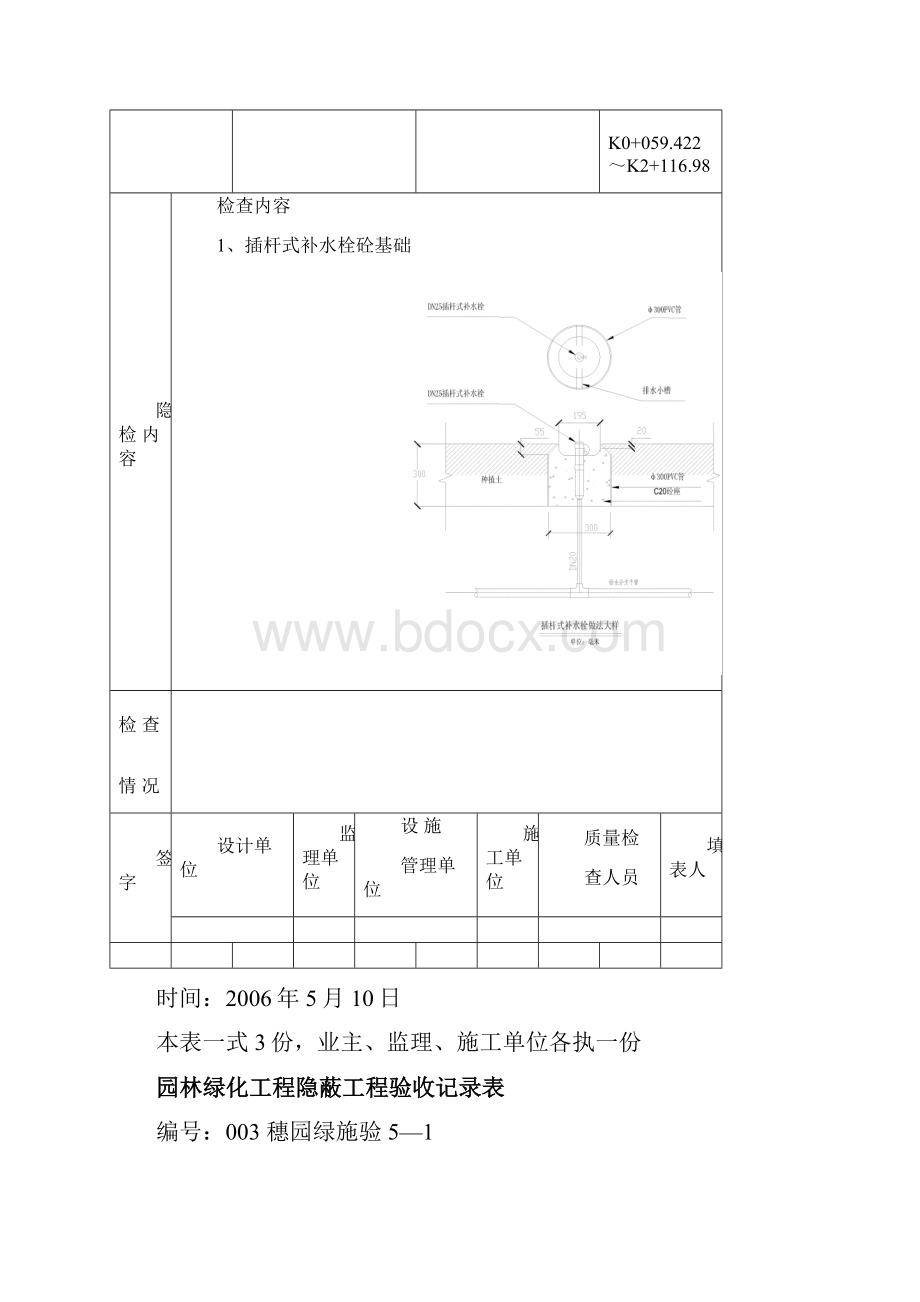 园林绿化工程隐蔽工程验收记录表word版本.docx_第3页