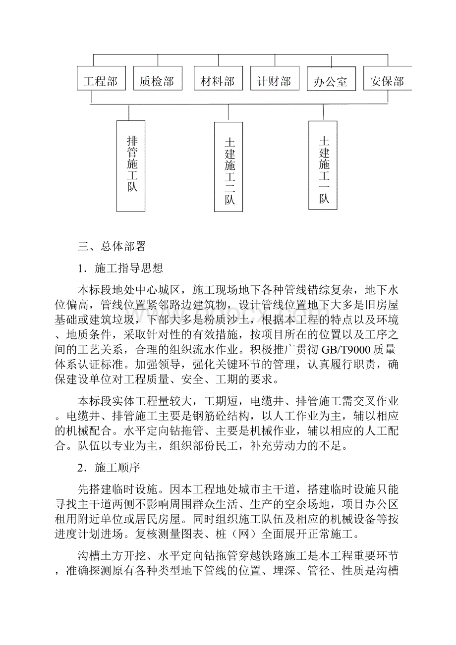 电力排管施工组织设计.docx_第3页