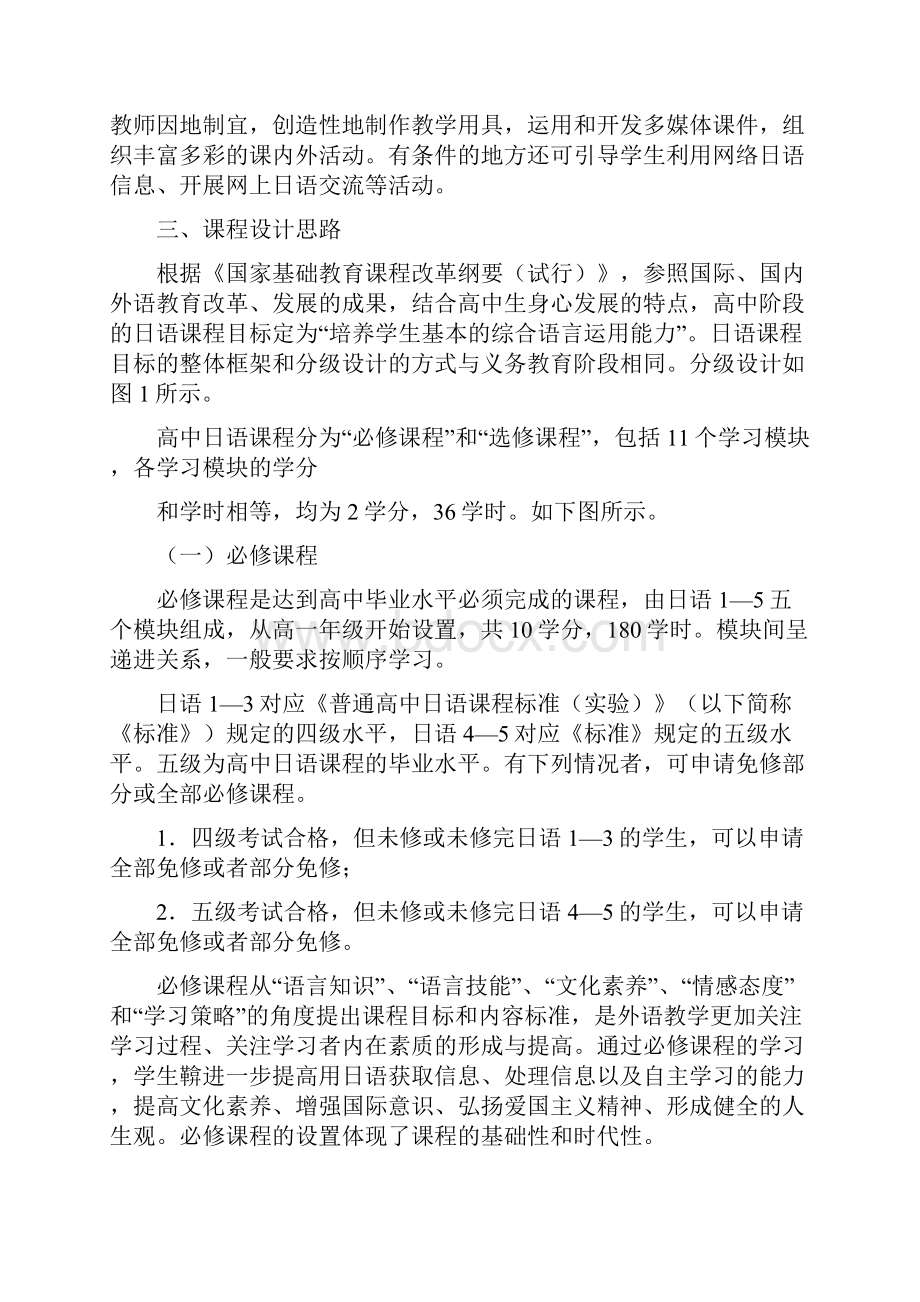 普通高中语课程标准实验.docx_第3页