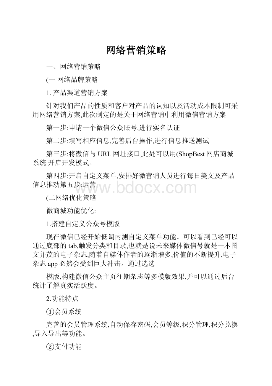 网络营销策略.docx