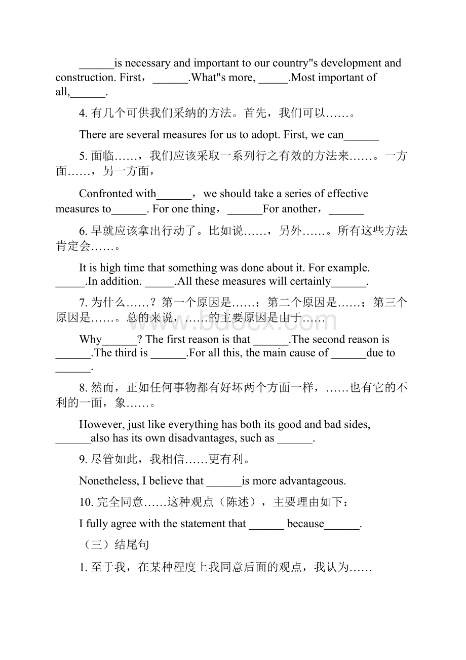 英语作文万能句子总结.docx_第3页