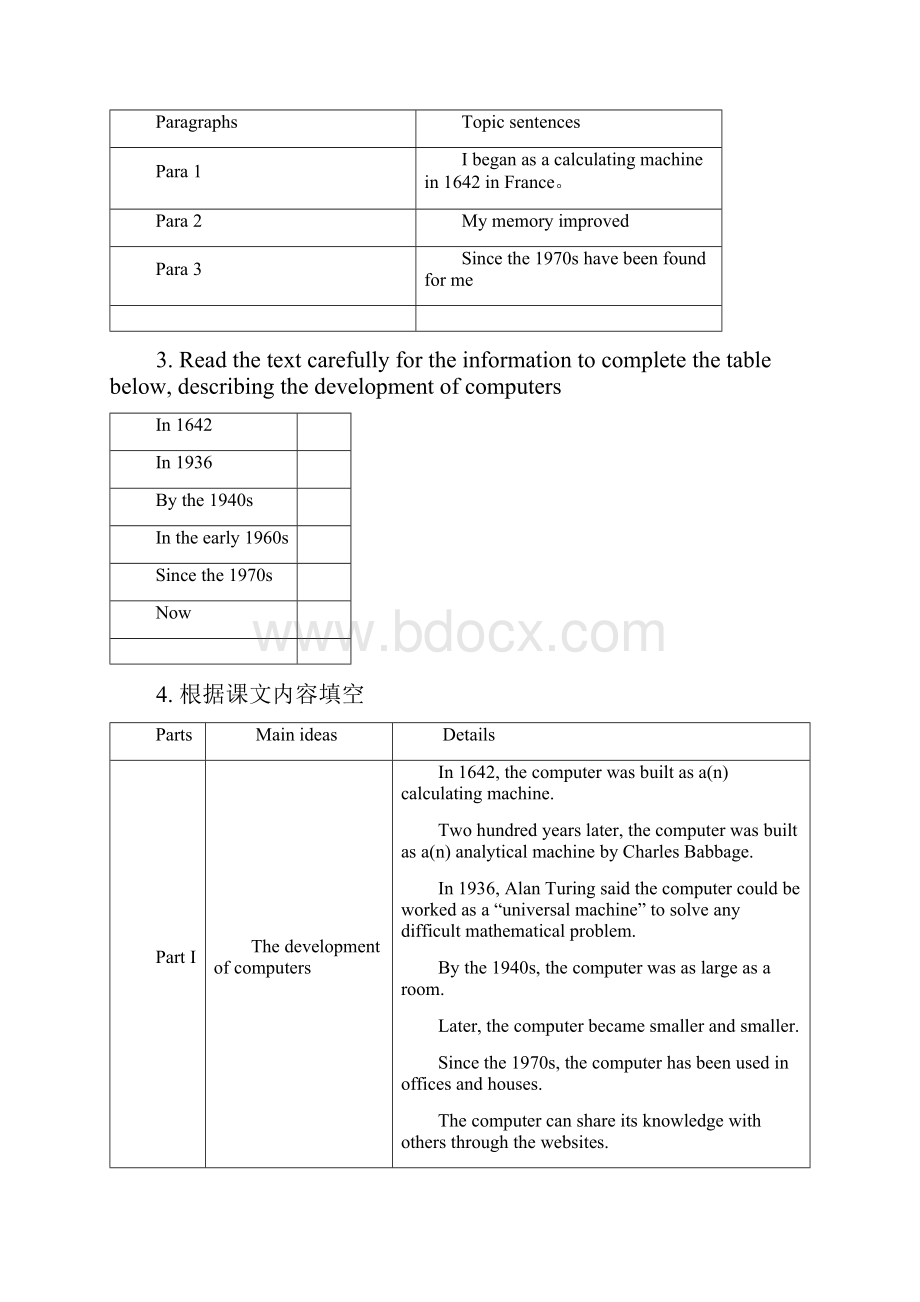 人教版高中英语必修2教案Unit 3Computers.docx_第3页