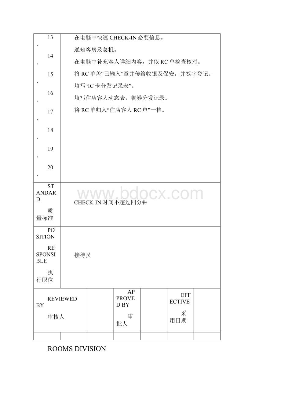 前厅部工作程序及标准.docx_第2页