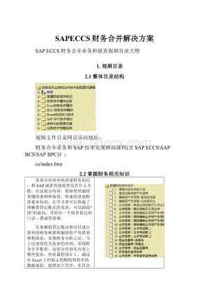 SAPECCS财务合并解决方案.docx