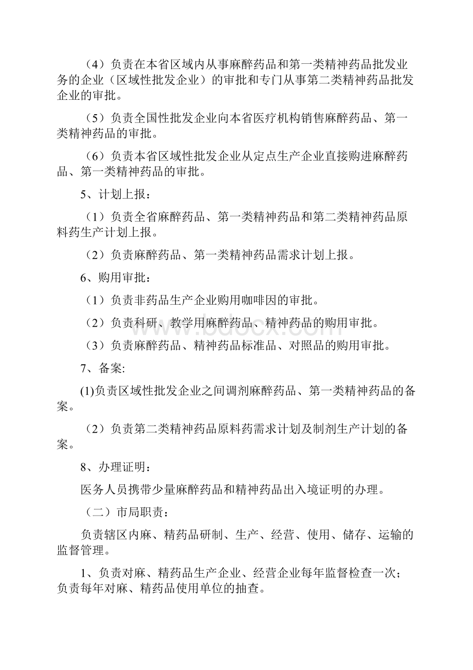 麻醉药品和精神药品日常监督管理办法.docx_第3页