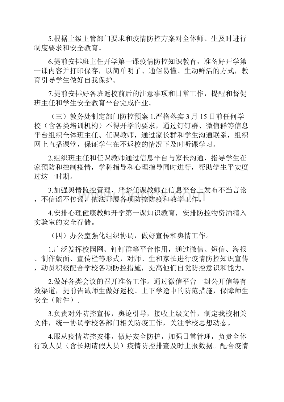 中学春季开学新冠肺炎疫情工作预案.docx_第3页