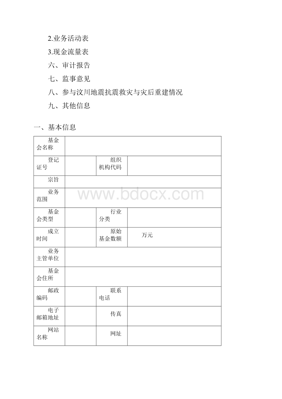 基金会年度工作报告格式文本.docx_第2页