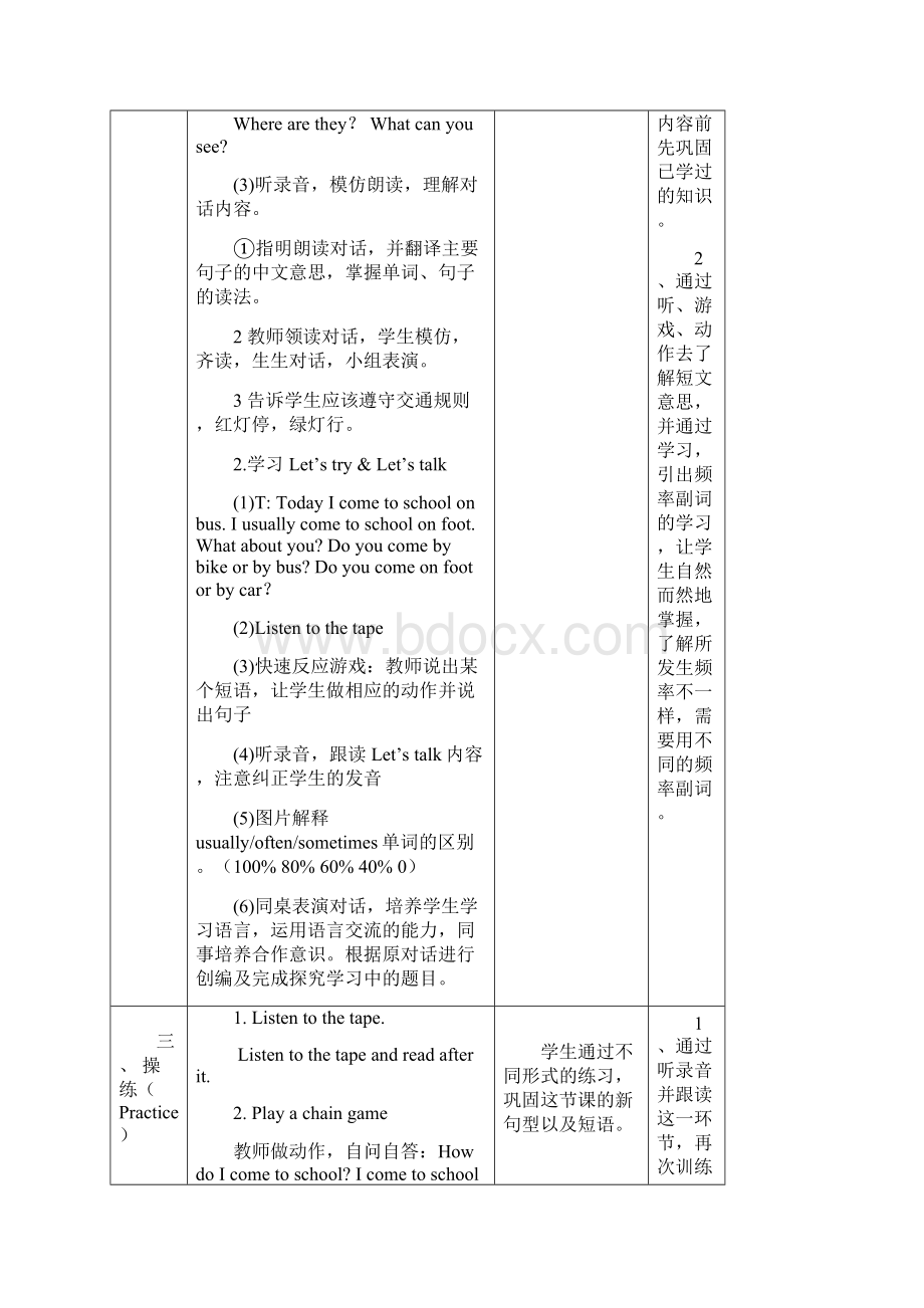 Unit2Waystogotoschool新版教学设计.docx_第3页