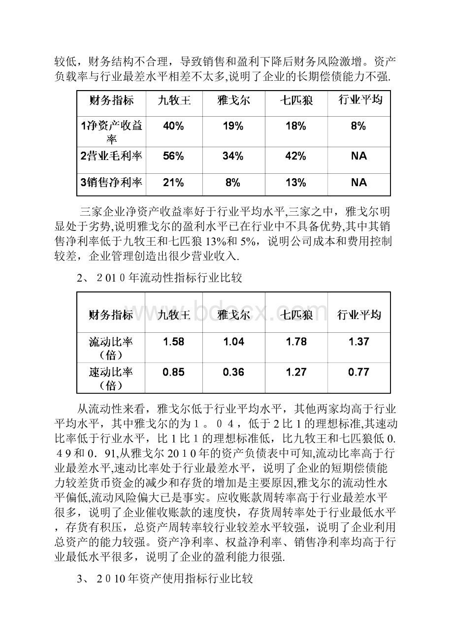 财务管理案例分析雅戈尔.docx_第3页