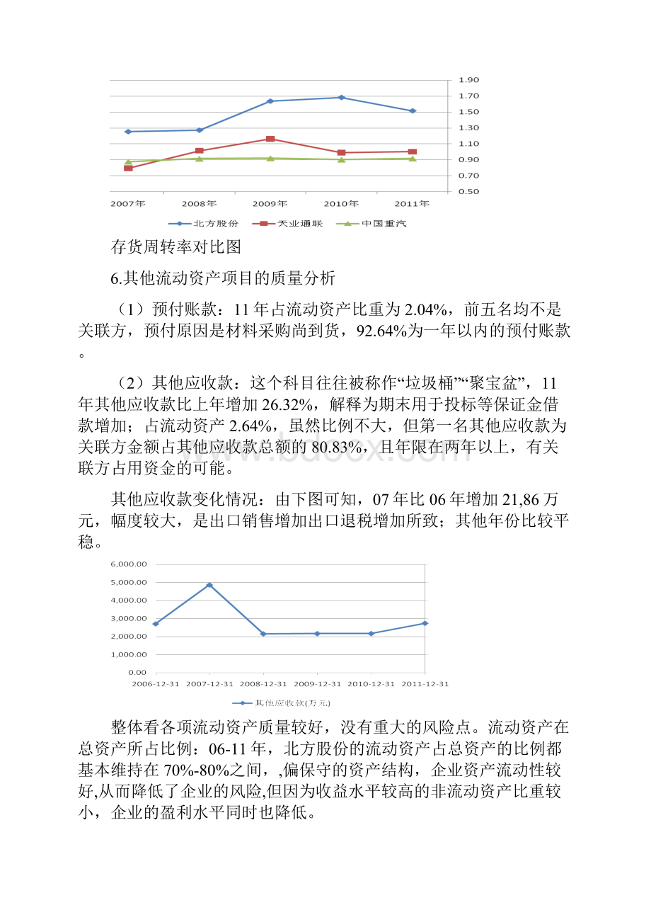 33079北方股份财务分析.docx_第3页