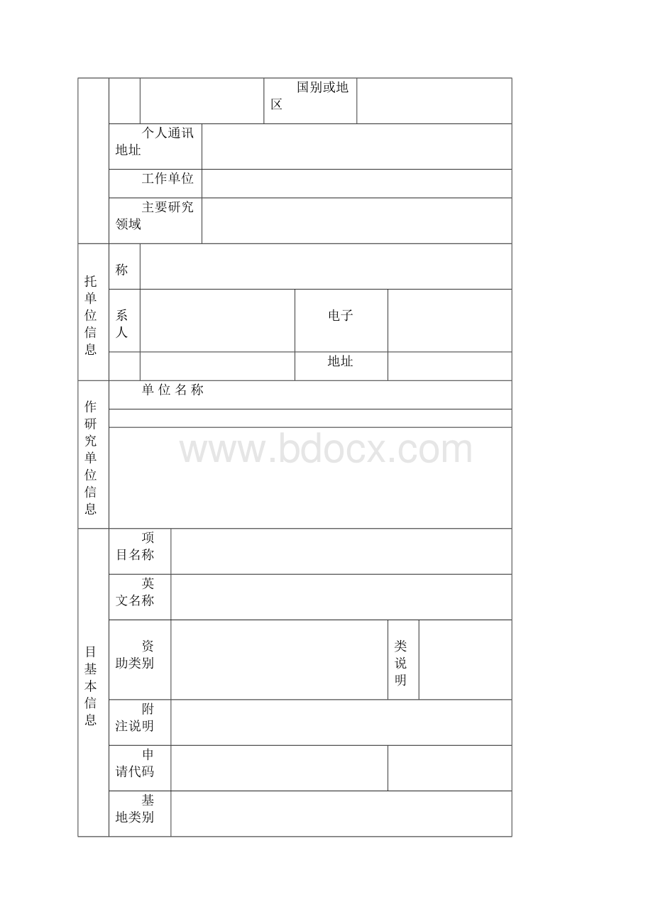 国家自然科学基金空白标书.docx_第3页