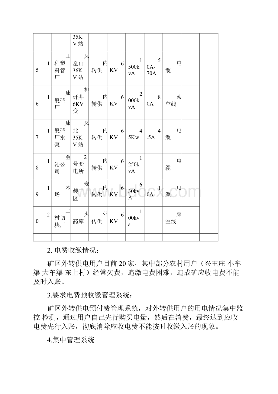 晋城凤凰山煤矿用电集中管理系统方案.docx_第3页