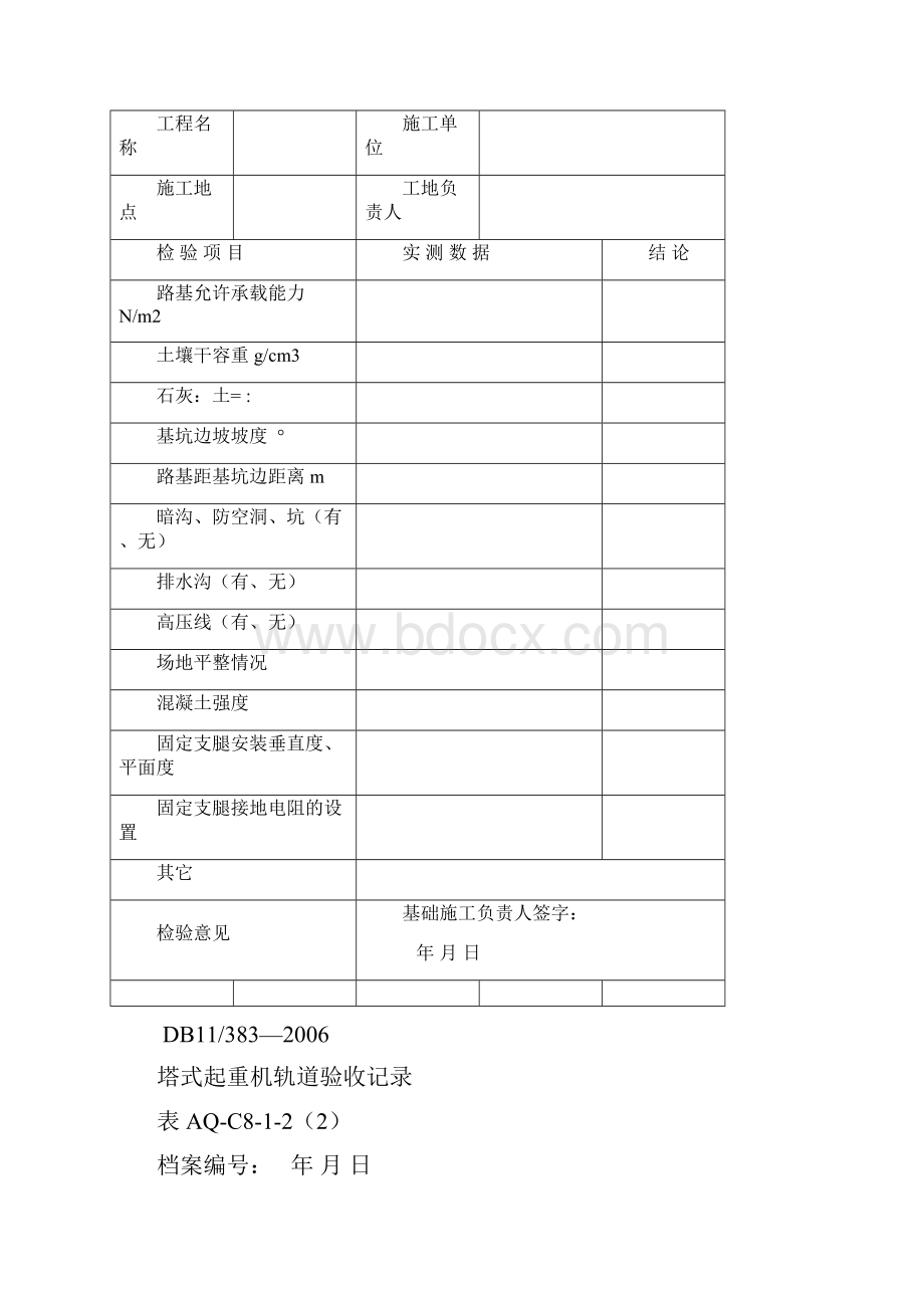 12十塔式起重机拆装统一检查验收表.docx_第3页