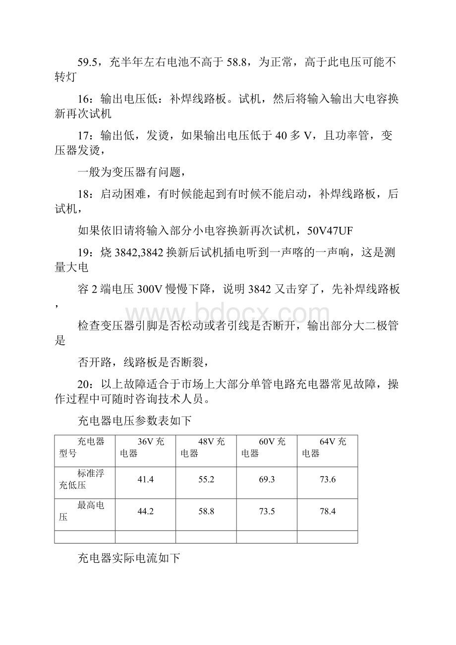 电动车充电器常见故障维修方法汇总.docx_第3页