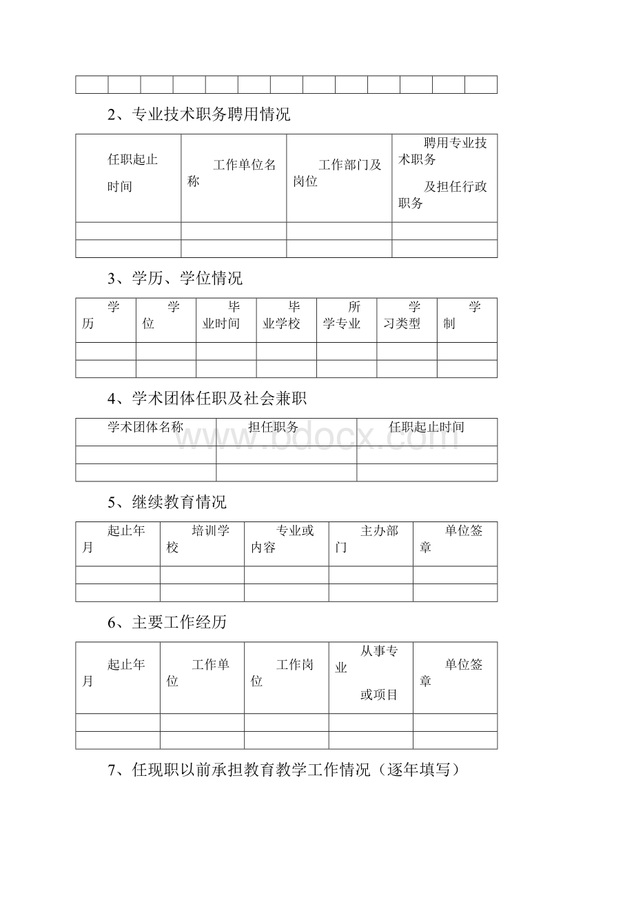 最新中小学教师系列专业技术职称职务评审表.docx_第3页