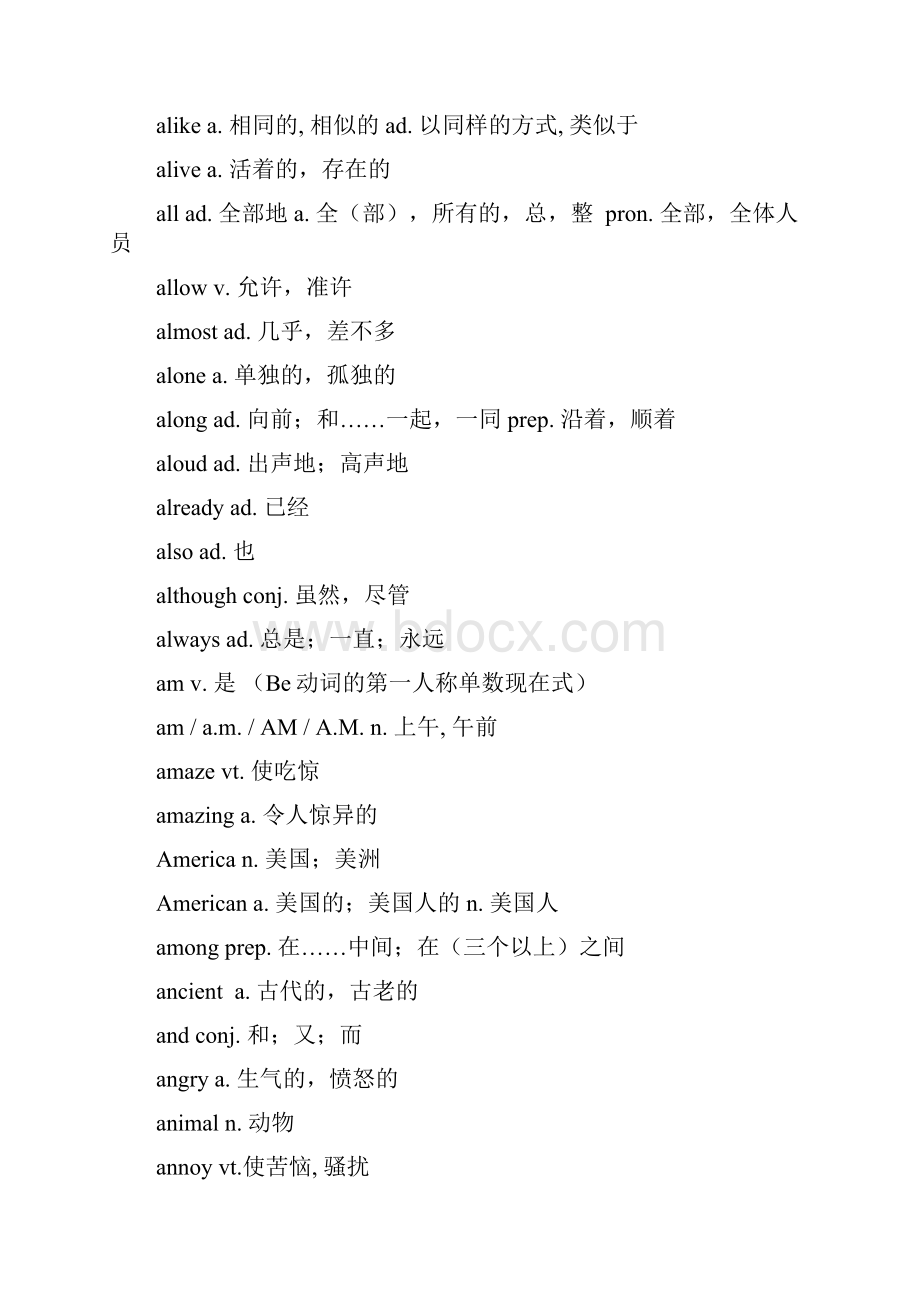 长沙市英语中考词汇1600汇编.docx_第3页