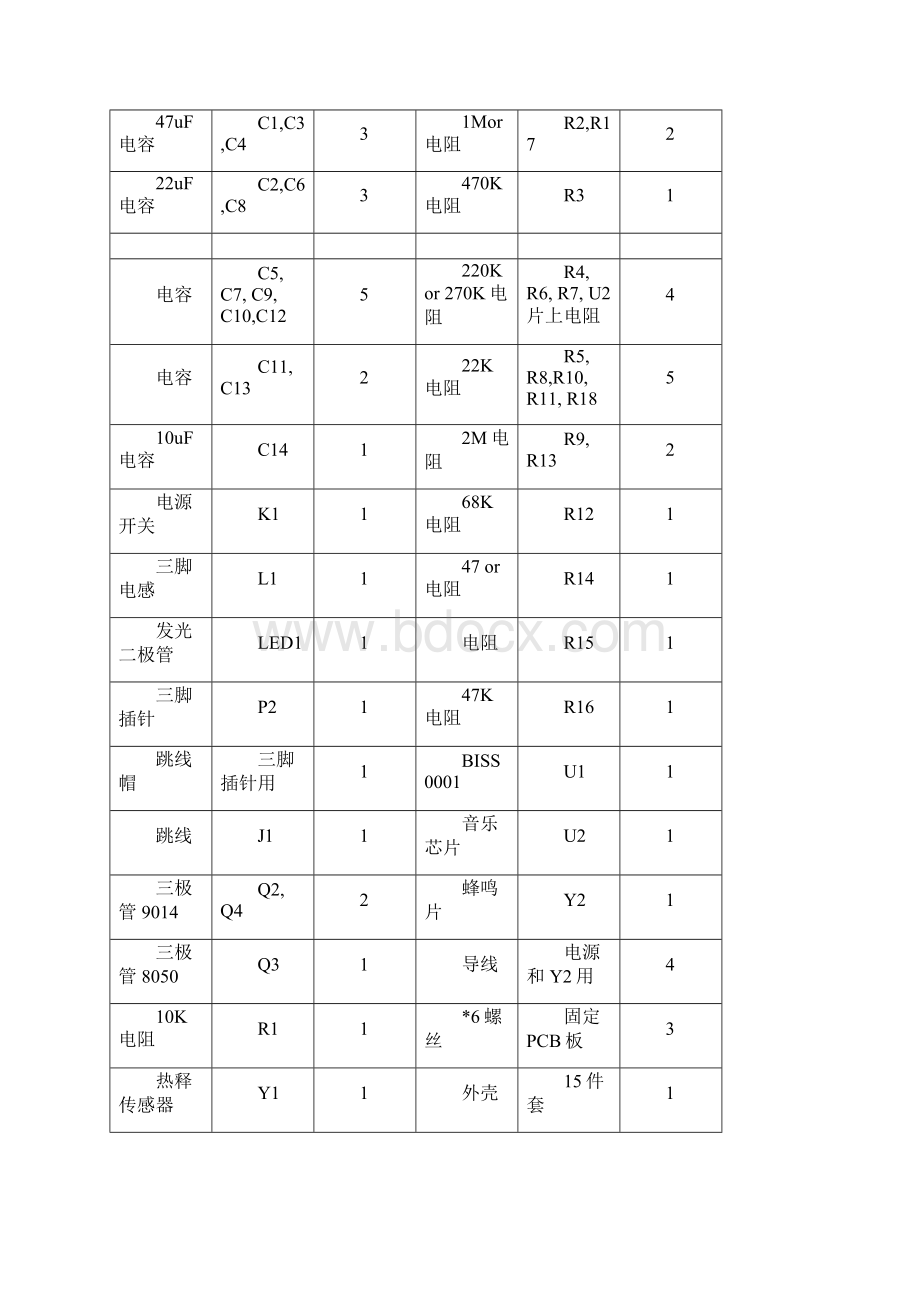 热释红外电子狗套件原理及制作说明.docx_第2页