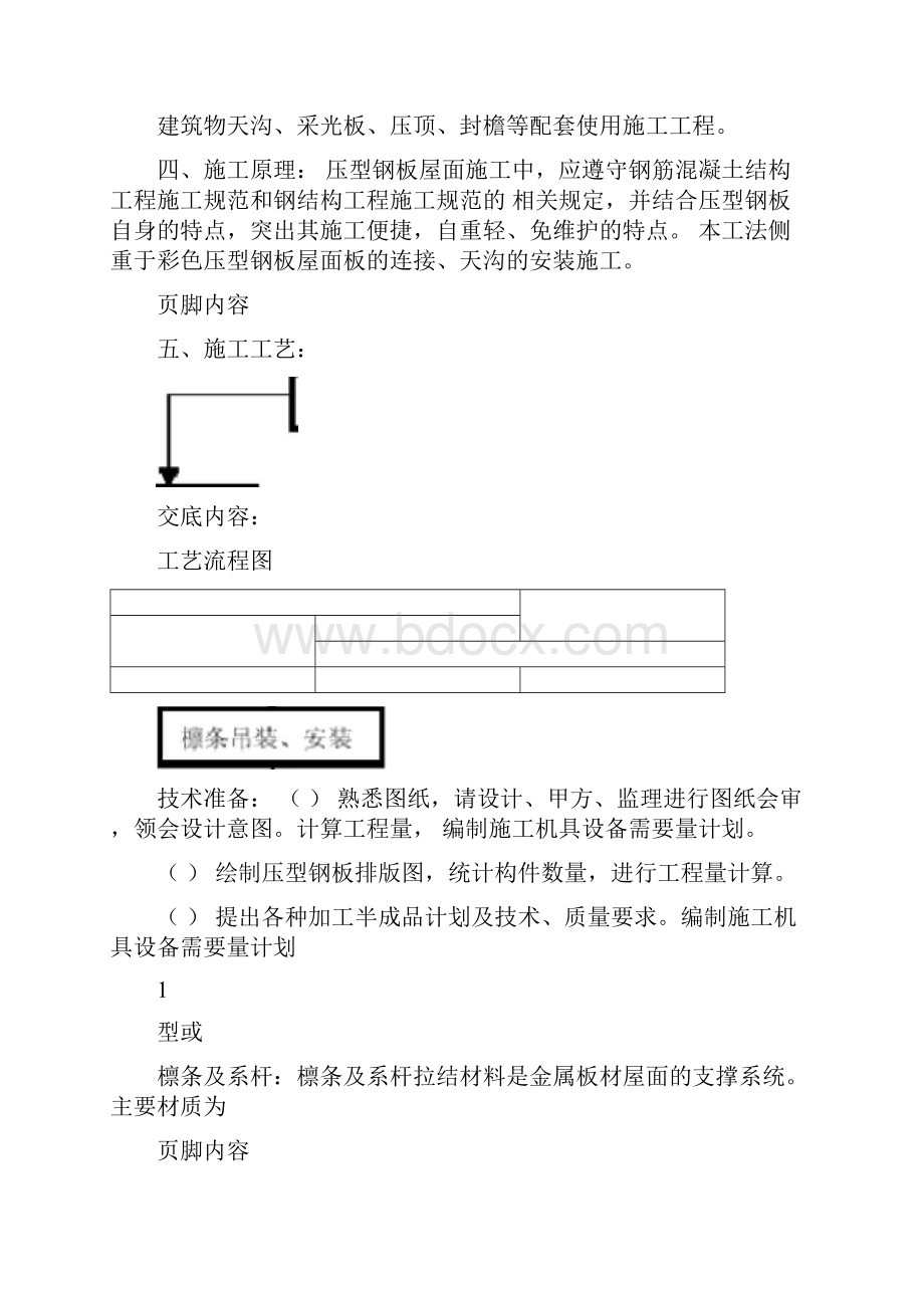 压型钢板屋面施工方案.docx_第2页