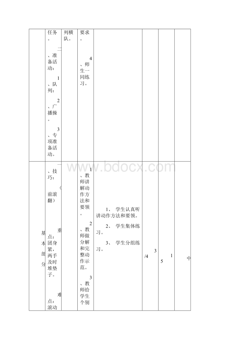 一年级上册体育教案全集.docx_第2页