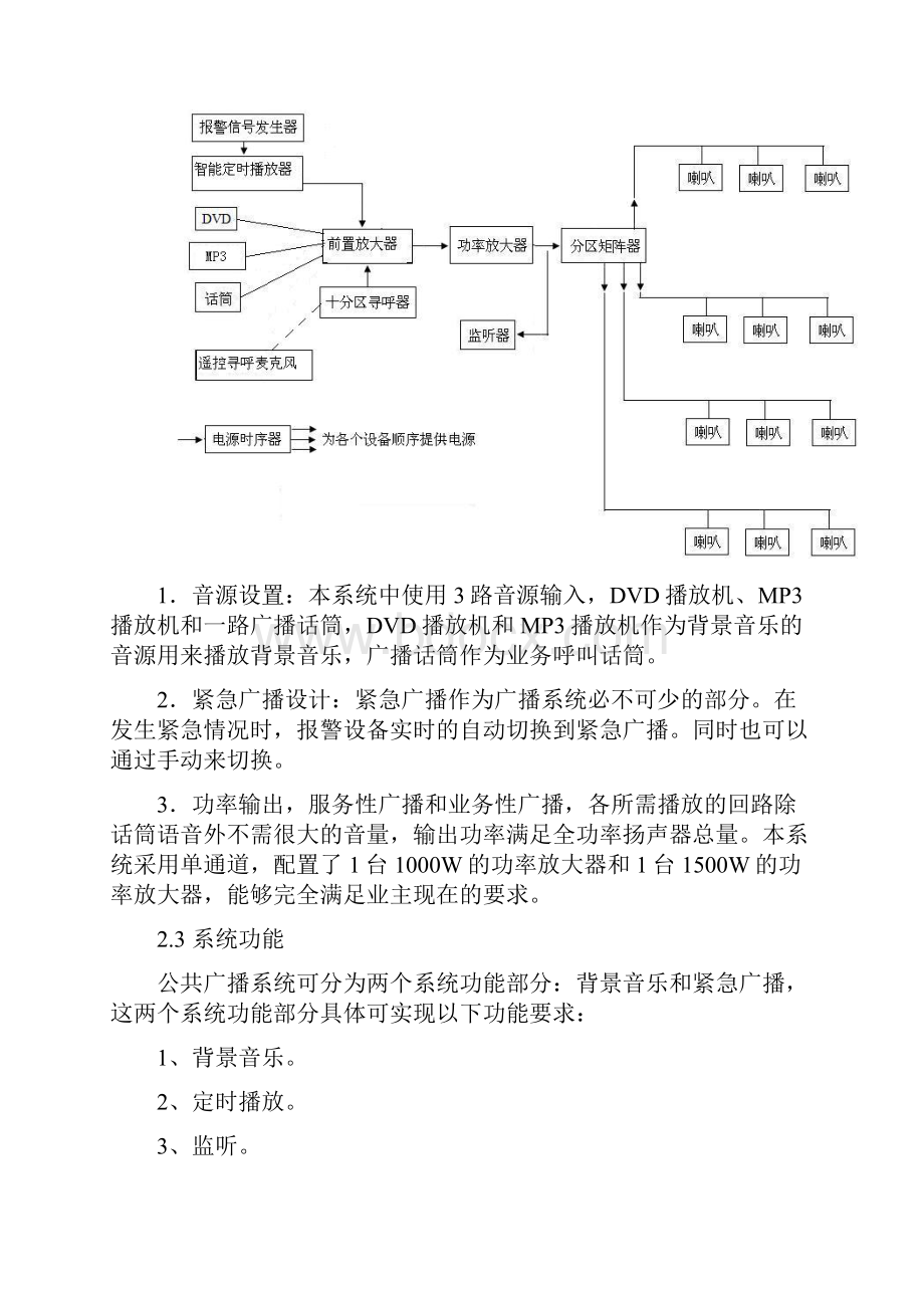 分区校园广播系统设计方案与对策.docx_第2页