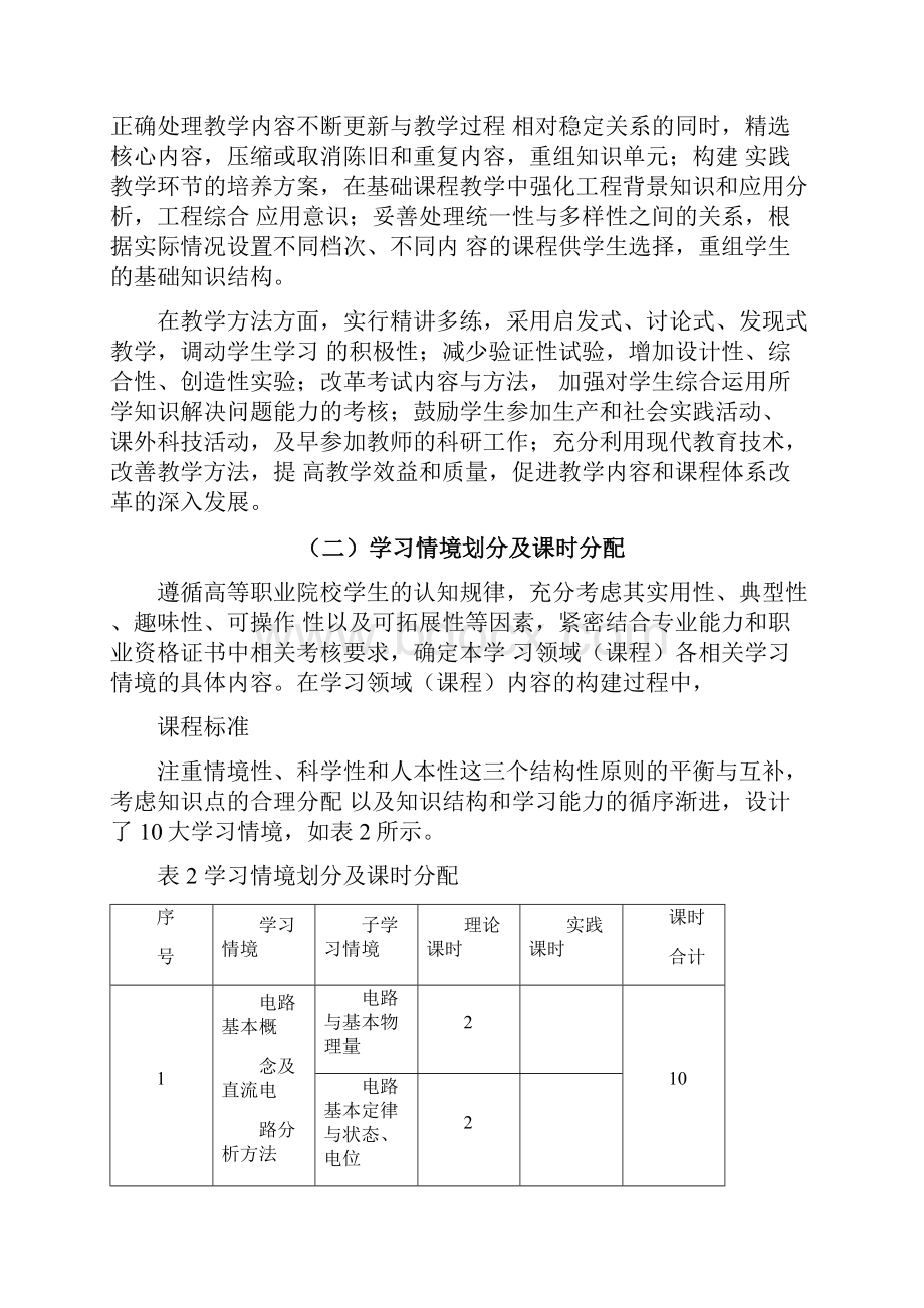 电工电子课程课程标准汇总.docx_第3页