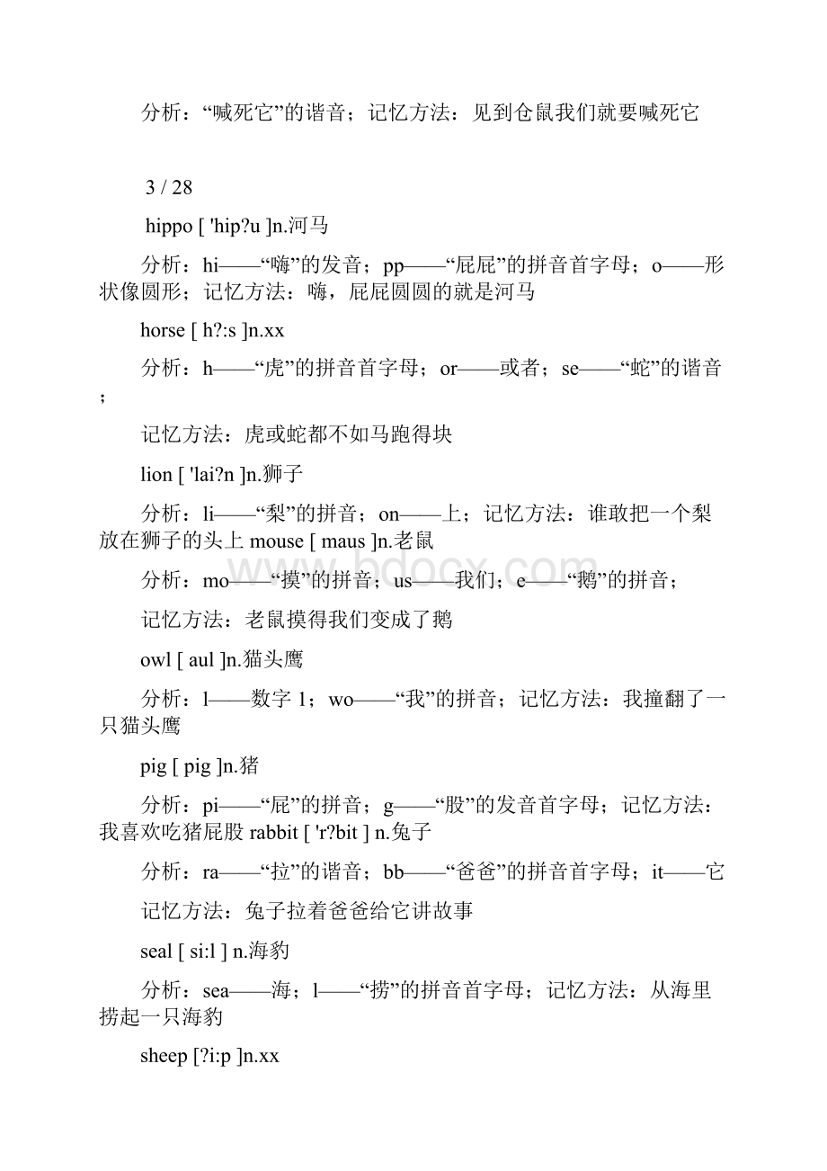 小学英语单词趣味记忆法.docx_第3页