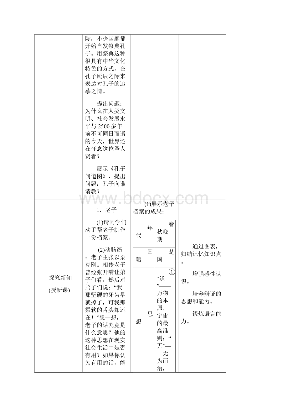 七年级历史上册第8课百家争鸣教学设计新人教版.docx_第3页