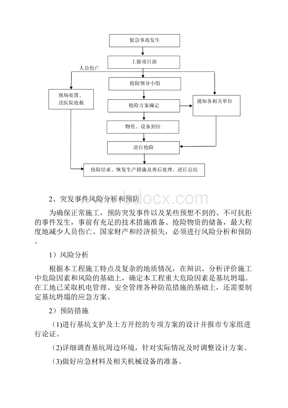 基坑土方工程应急救援预案.docx_第2页