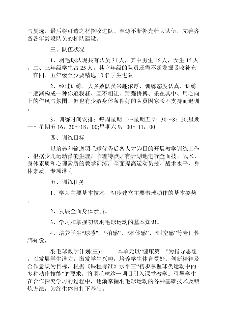 羽毛球课程教学计划.docx_第3页