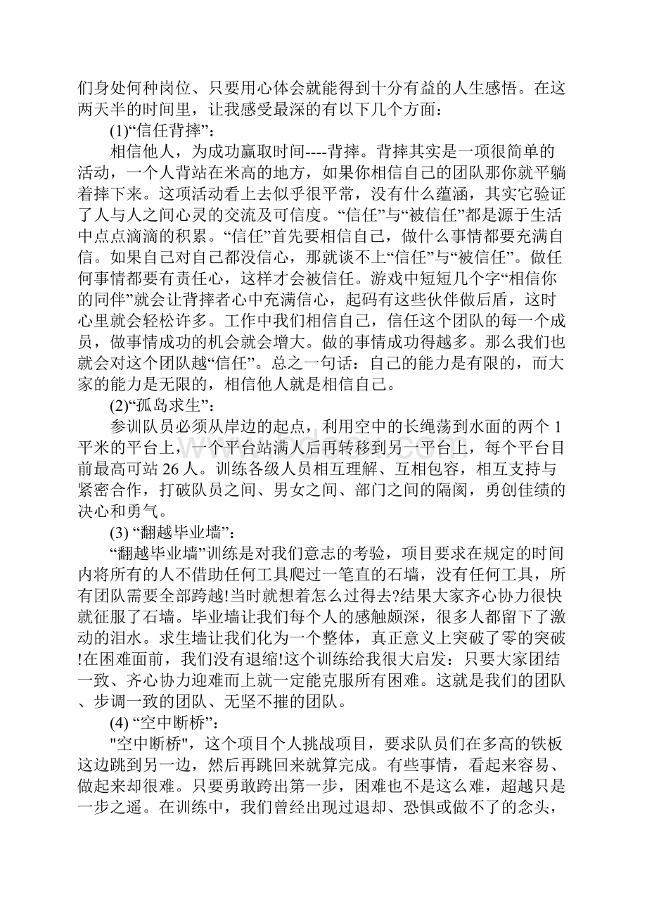 企业团队精神培训心得体会.docx_第3页