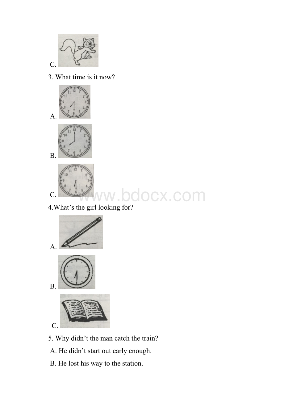 学年江苏省无锡市八年级上期末考试英语试题有答案.docx_第2页