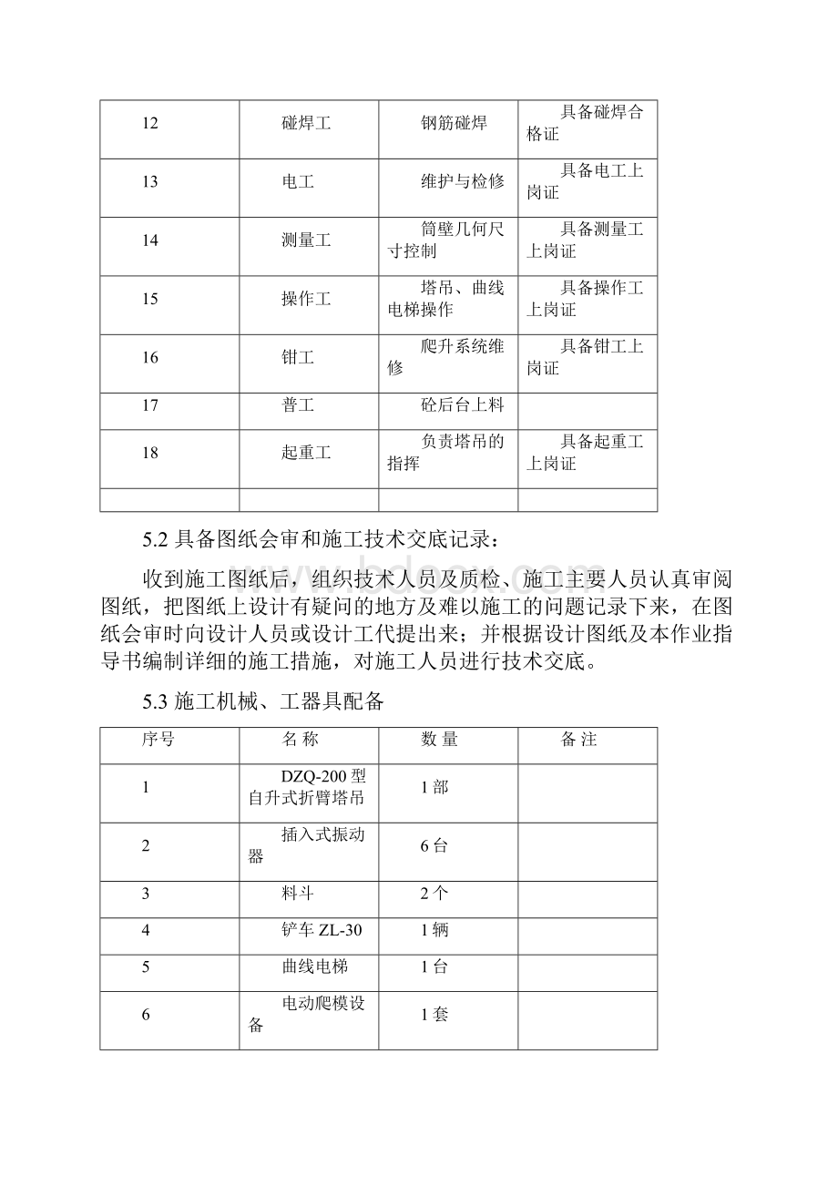 冷却塔筒壁工程施工作业指导书内容.docx_第3页