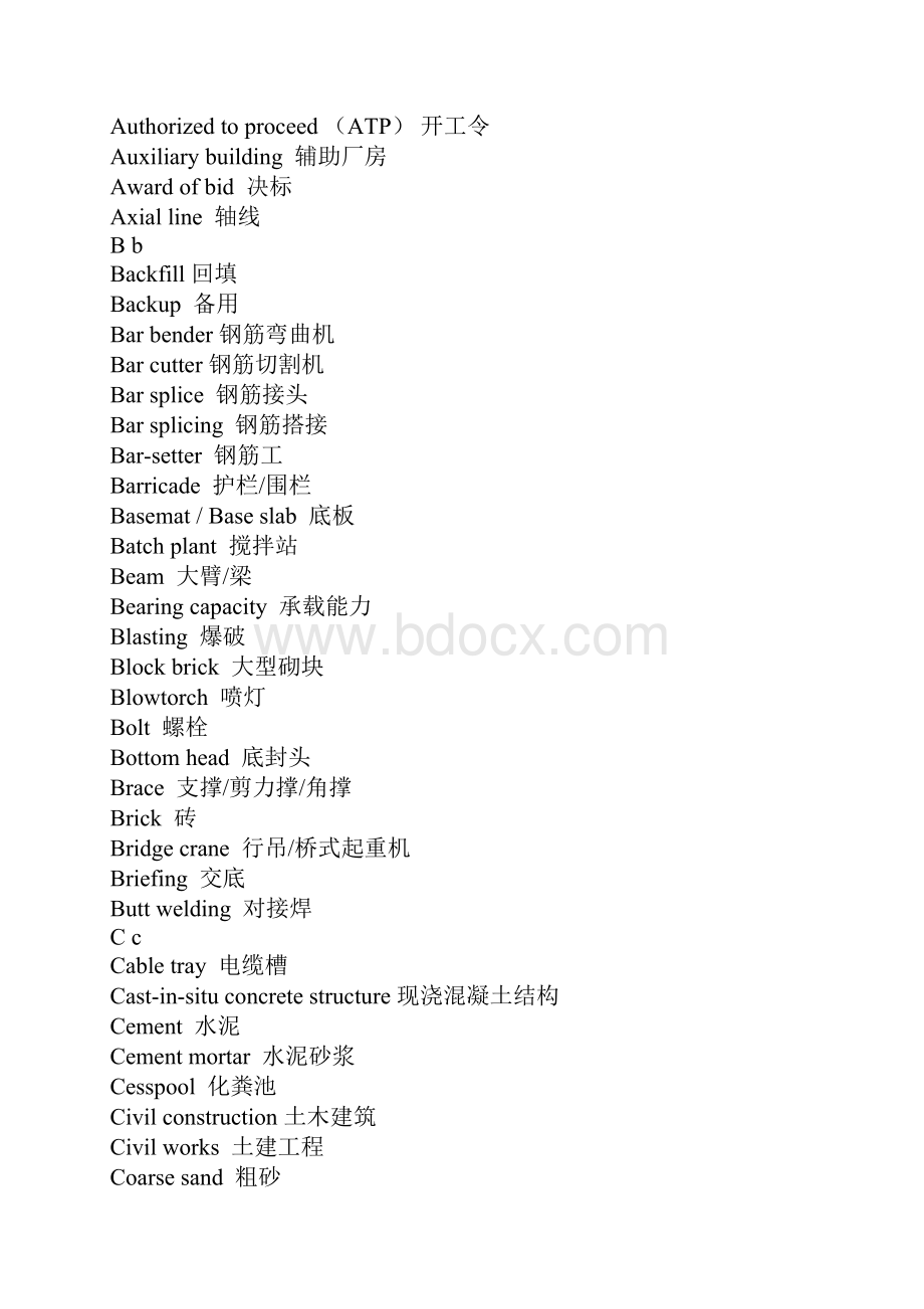 建筑专业英语术语.docx_第2页