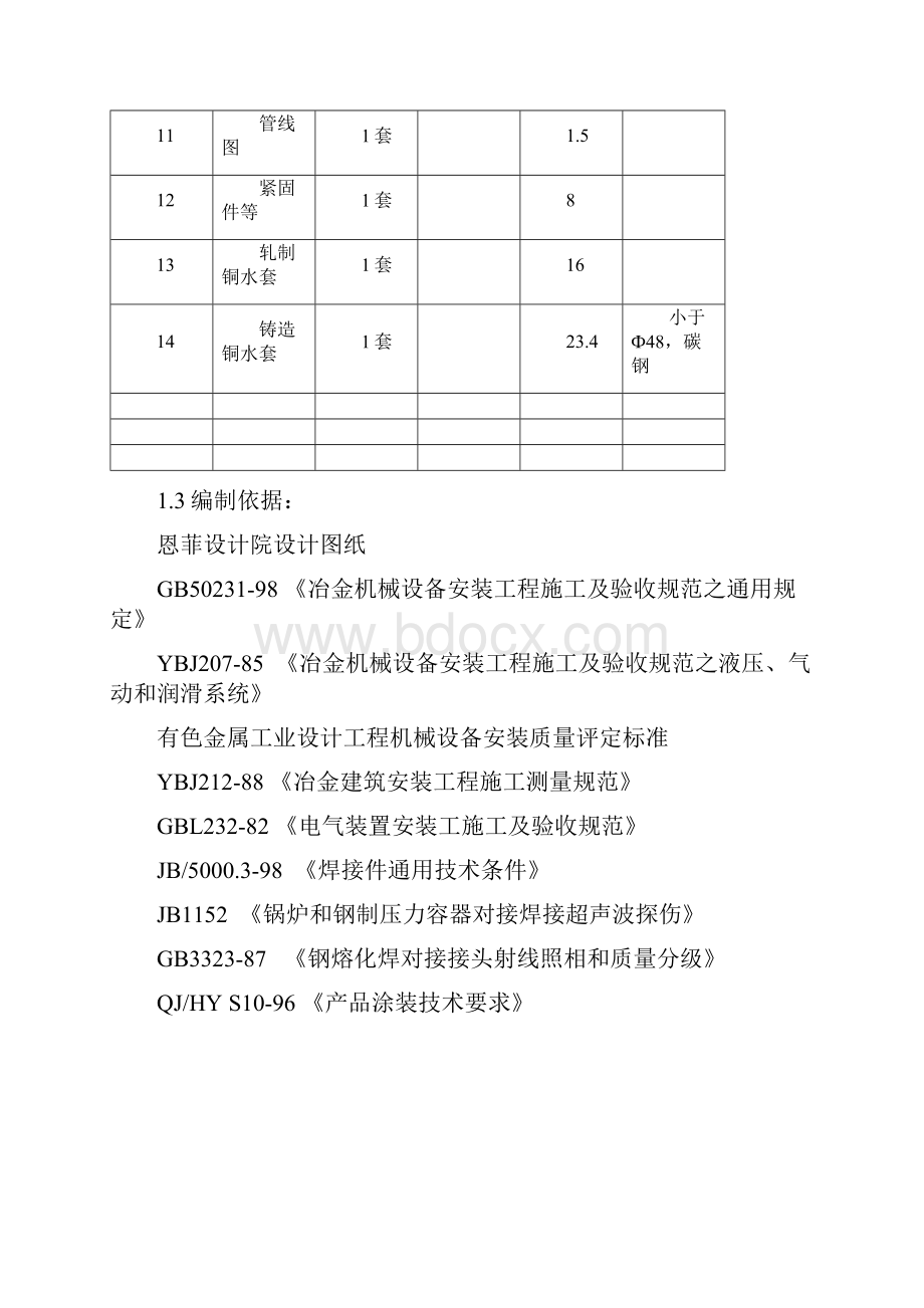 底吹熔炼炉安装施工方案.docx_第3页