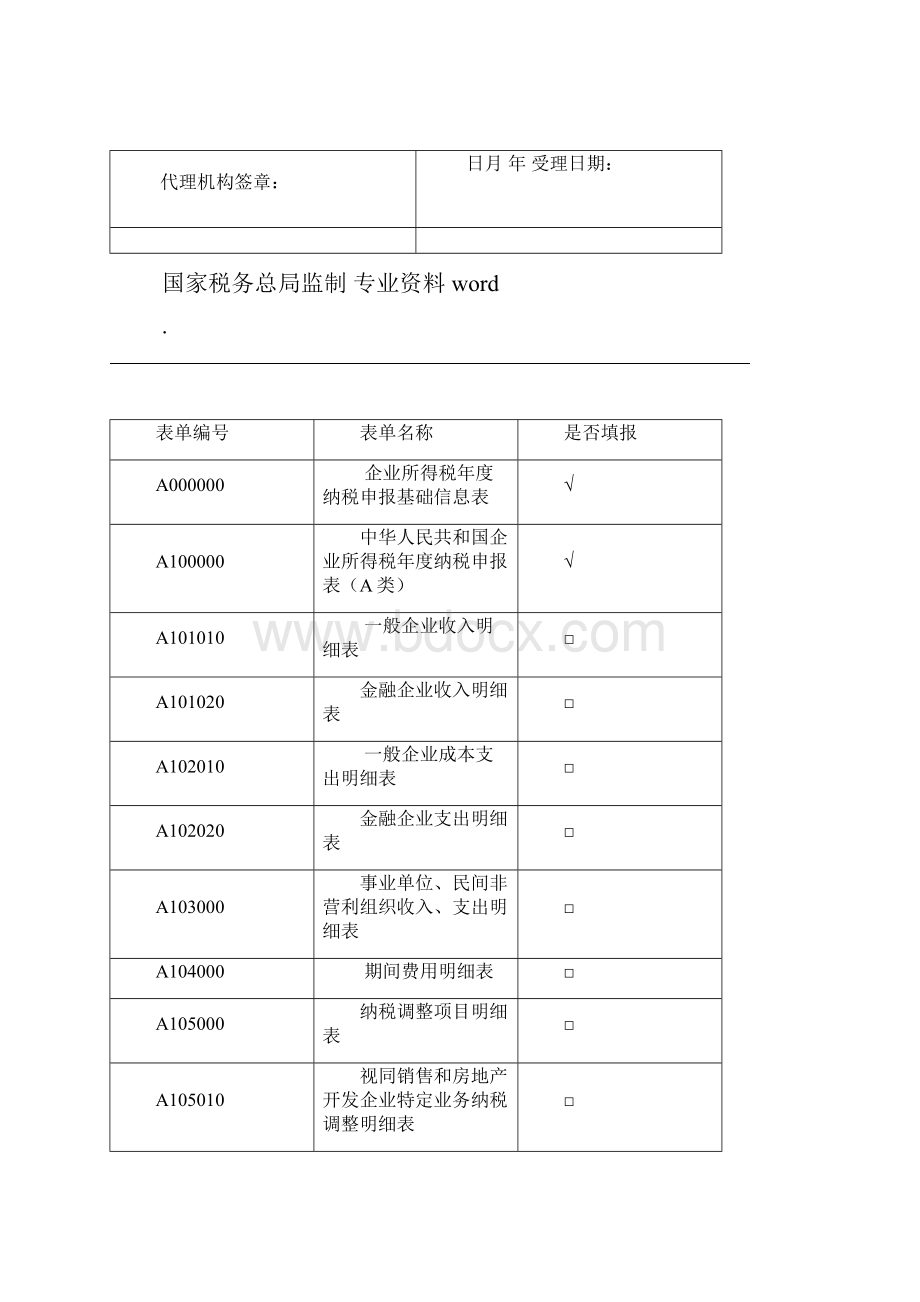 企业所得税年度纳税申报表A类.docx_第2页