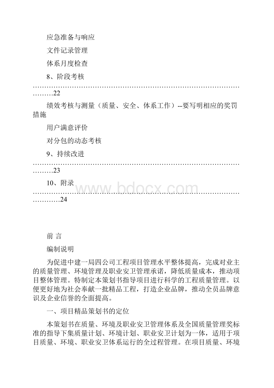 项目精品工程策划书范本1.docx_第3页