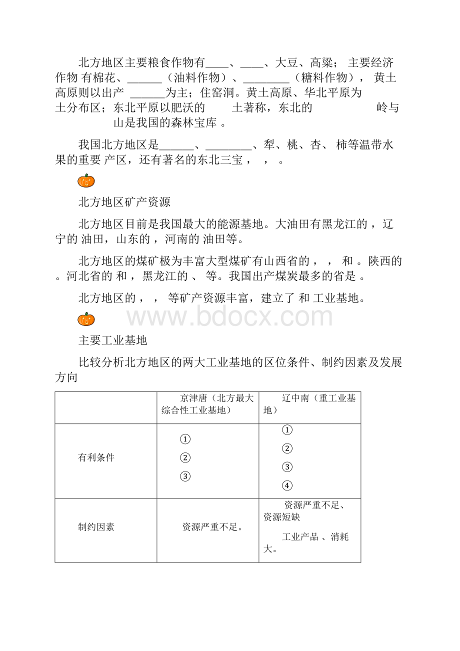 中国区域地理复习试题.docx_第2页