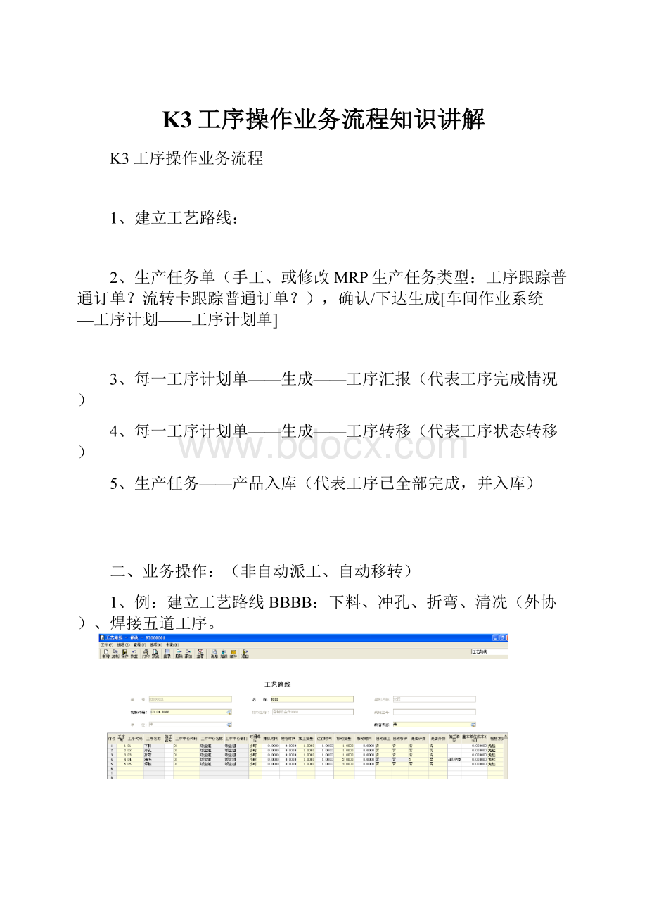 K3工序操作业务流程知识讲解.docx