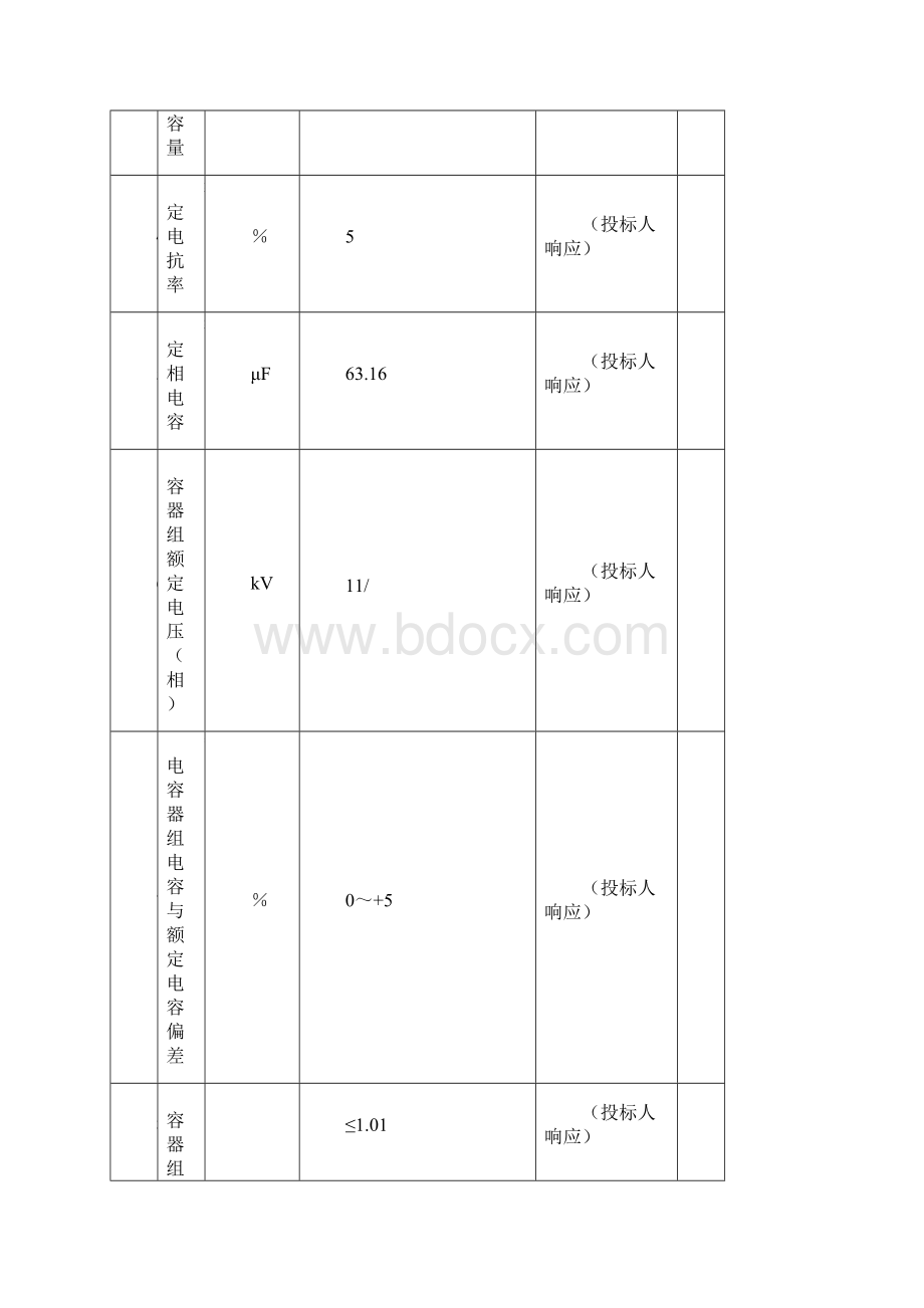 10KV磁控式动态无功补偿成套装置技术规格书.docx_第2页