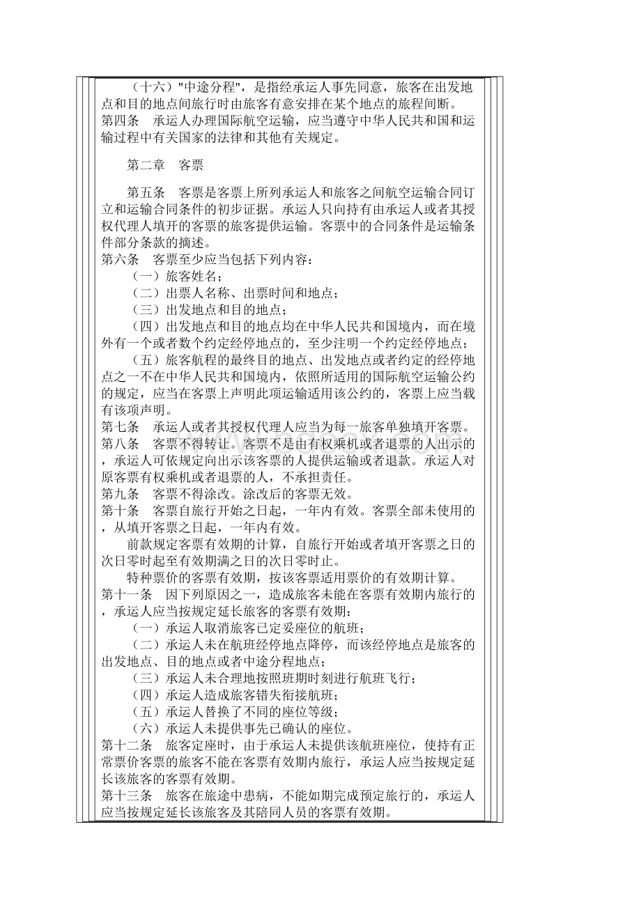 整理中国民用航空旅客行李国际运输规则.docx_第3页