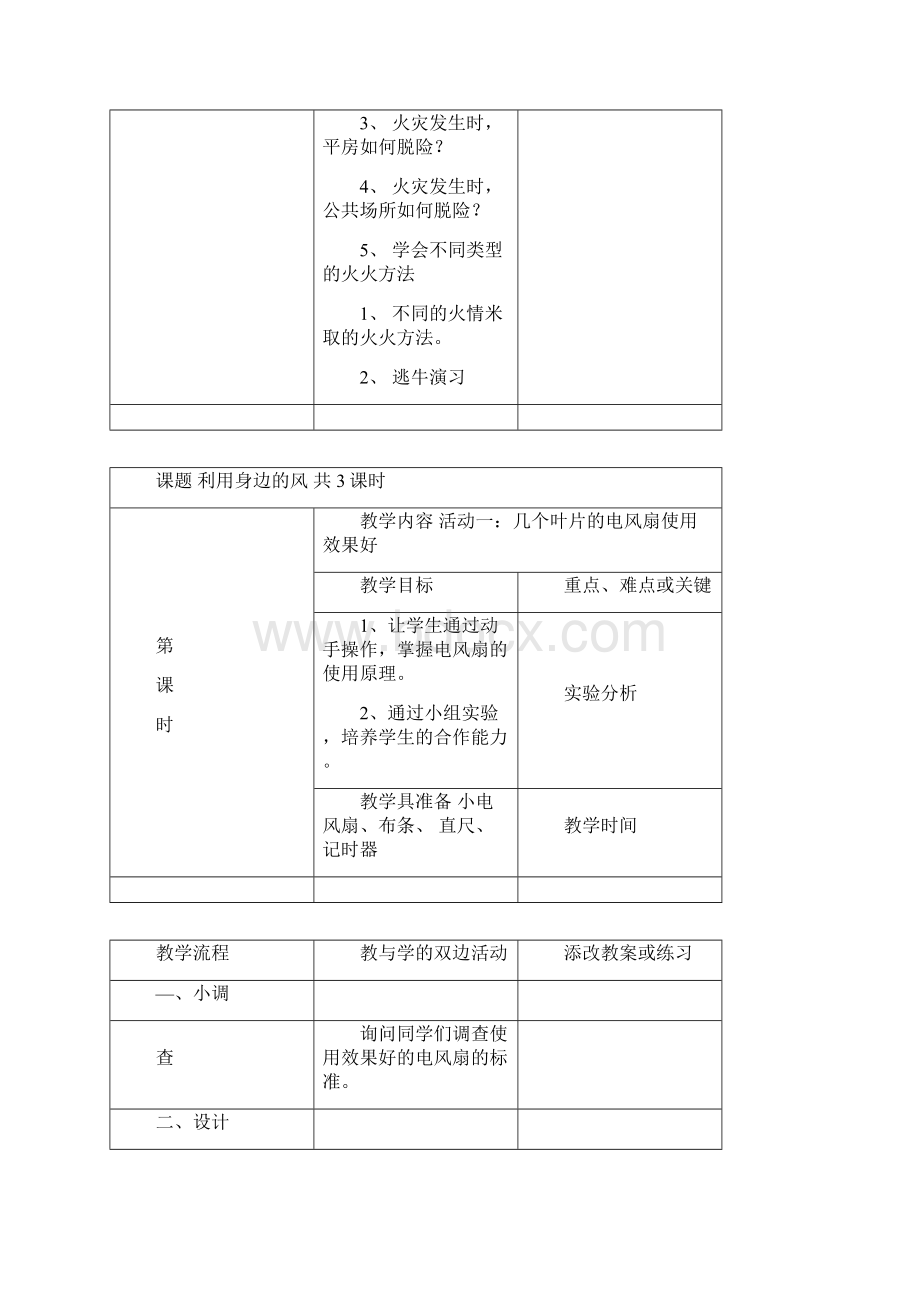 科技教育出版社五年级下册小学综合实践活动教案.docx_第3页