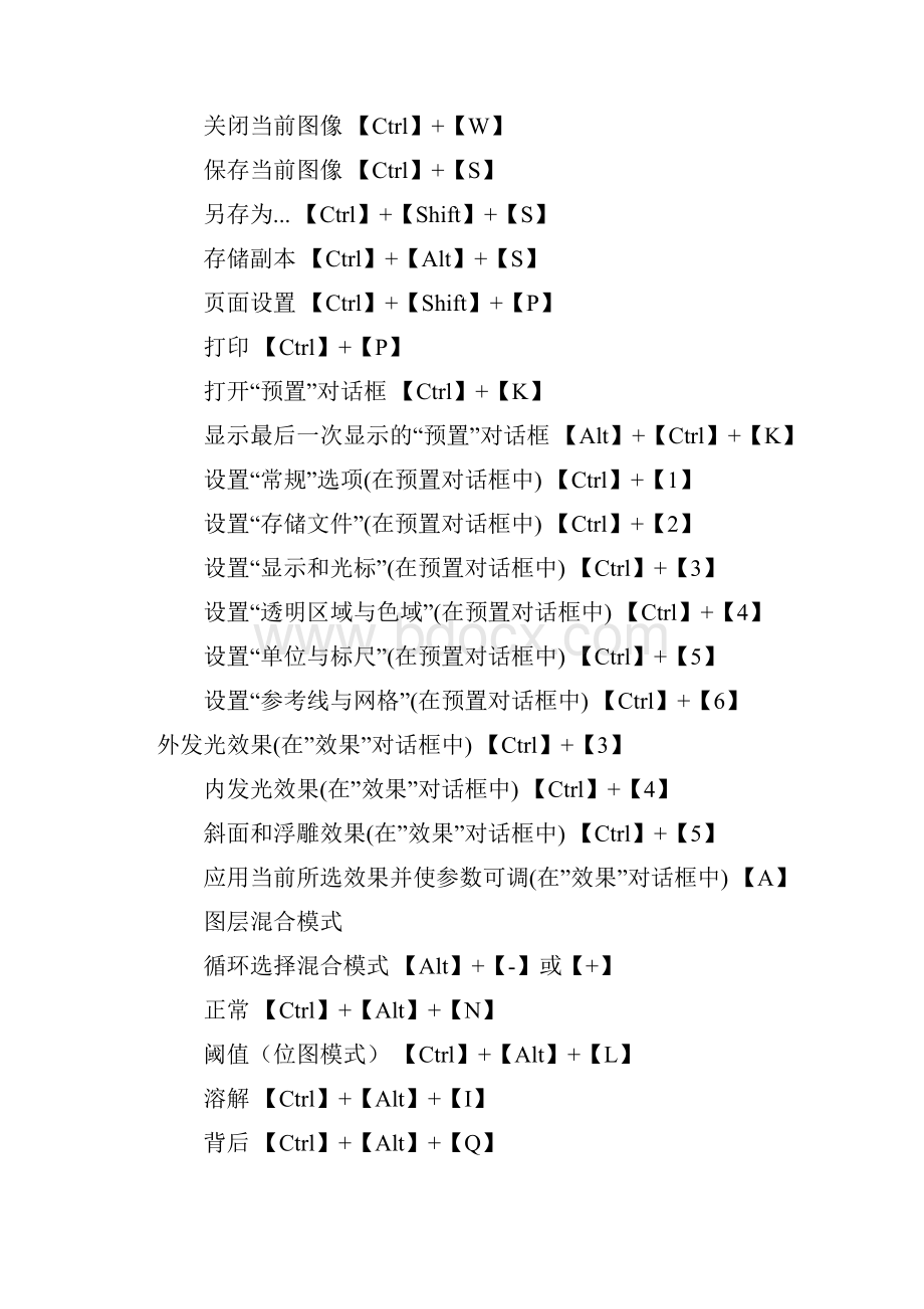photoshop快捷键大全.docx_第3页