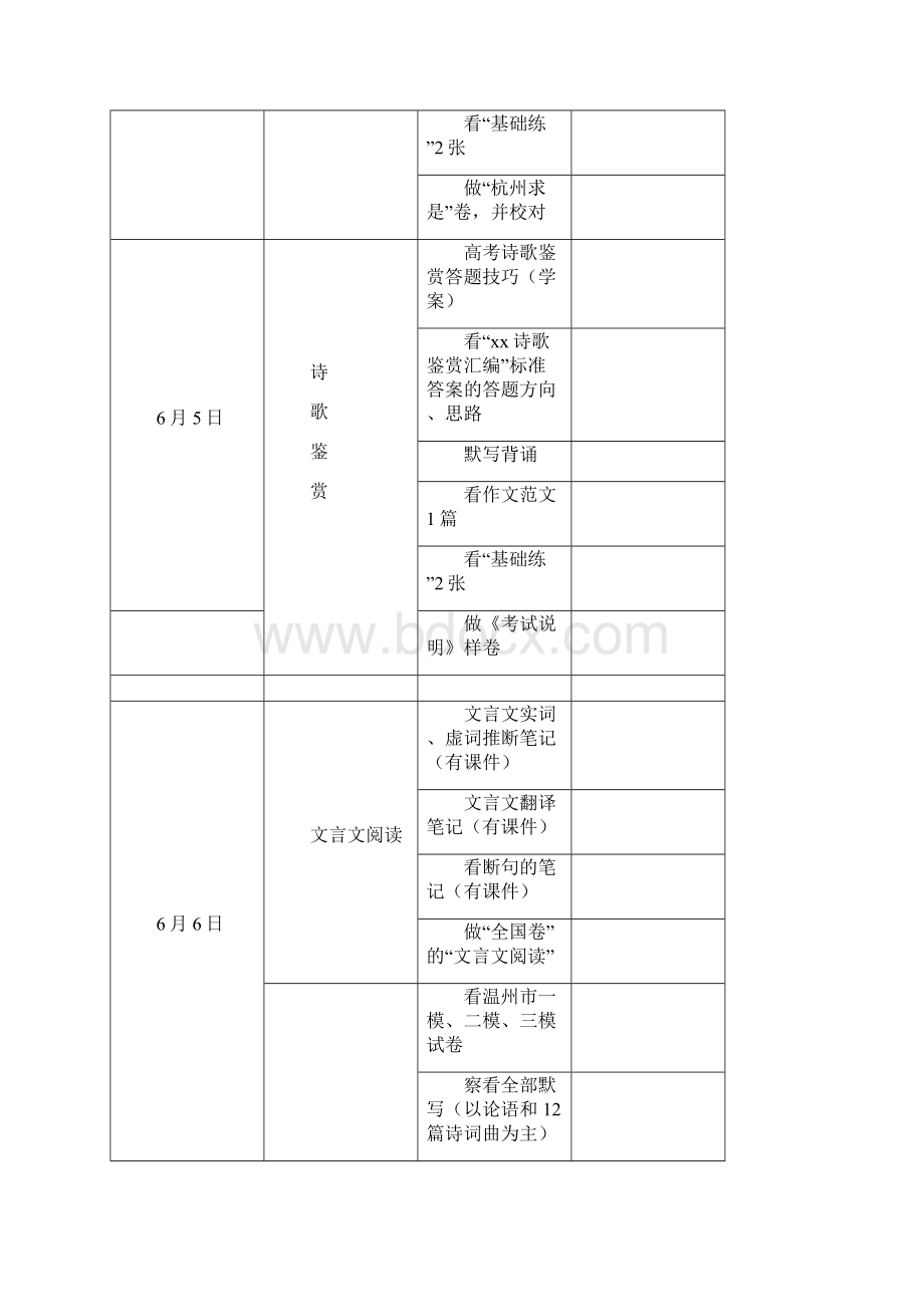 高考语文专题复习 高考语文复习提要教案.docx_第3页