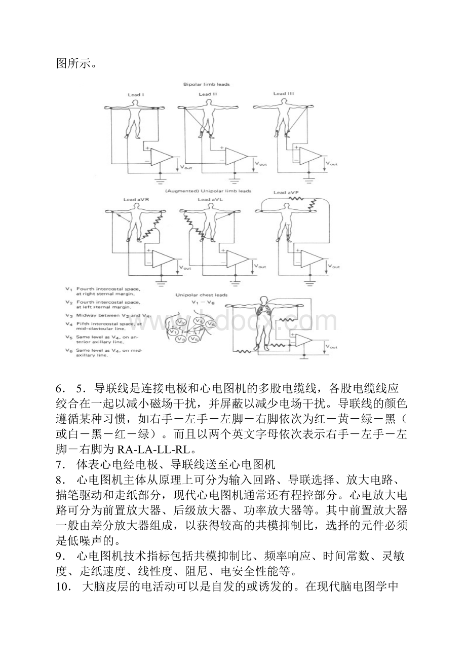 医疗电子仪器 模拟题教案.docx_第2页