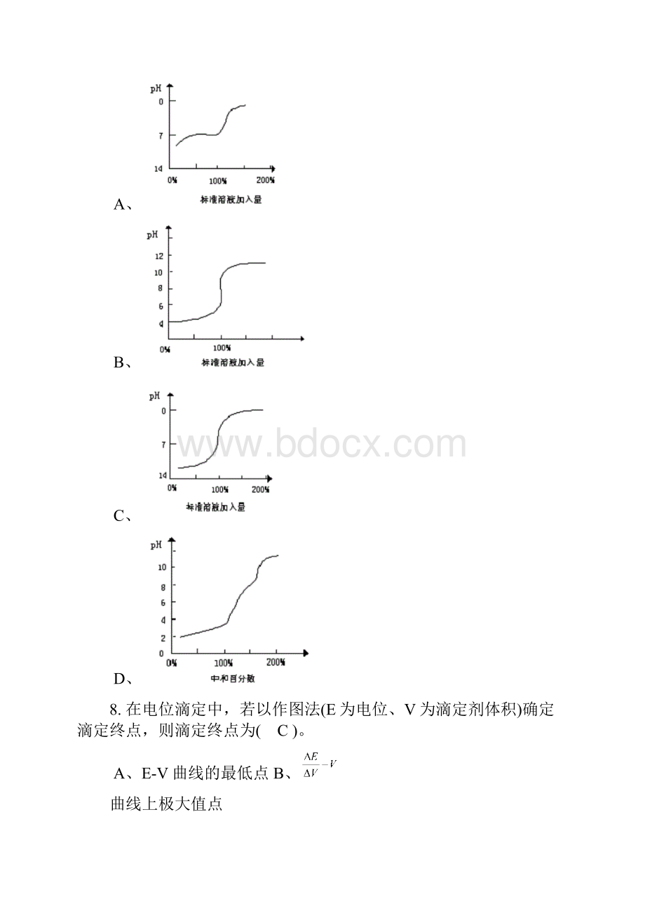 化学检验工高级工理论知识试题题及答案.docx_第2页