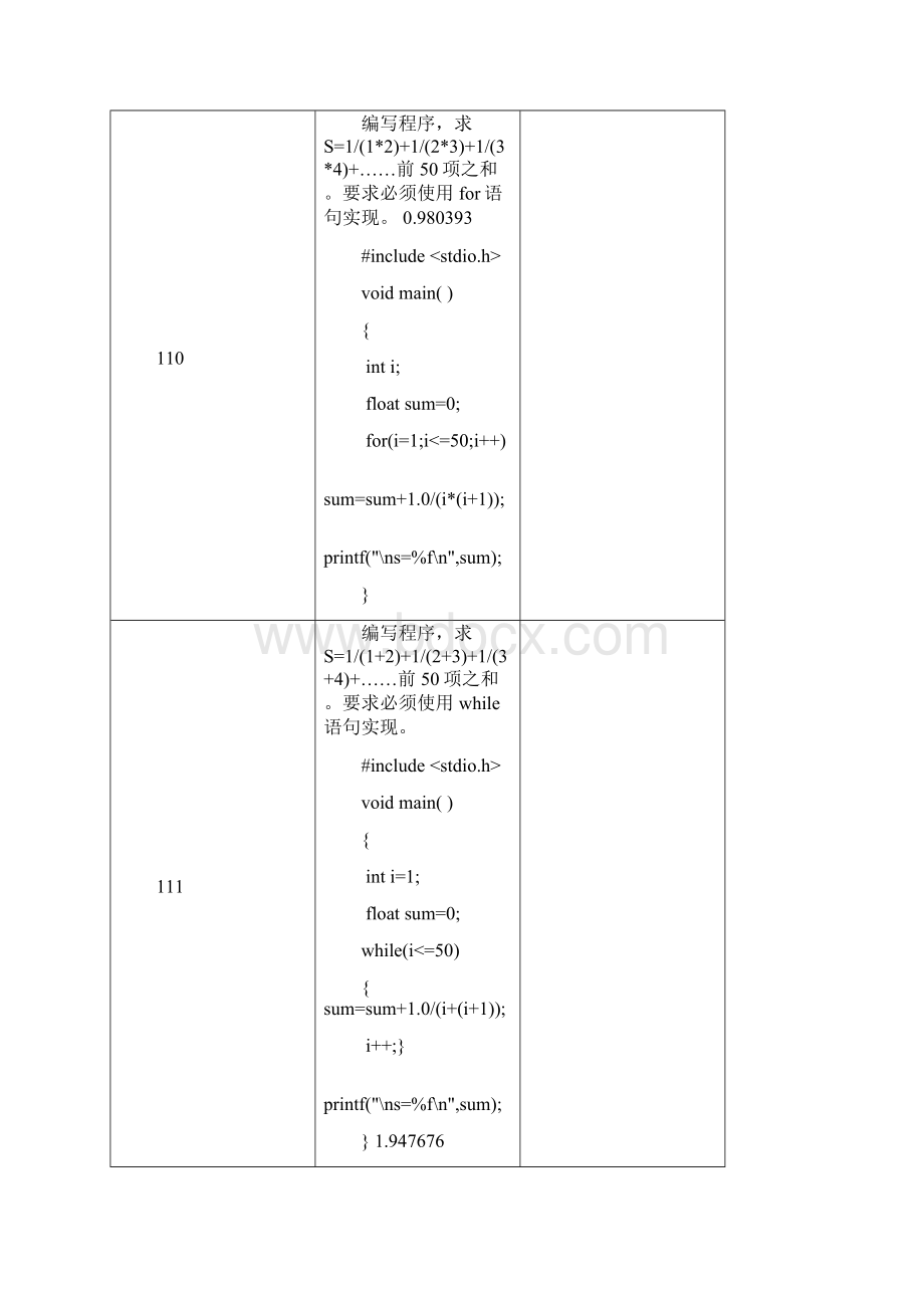 c语言程序设计编程题库.docx_第3页