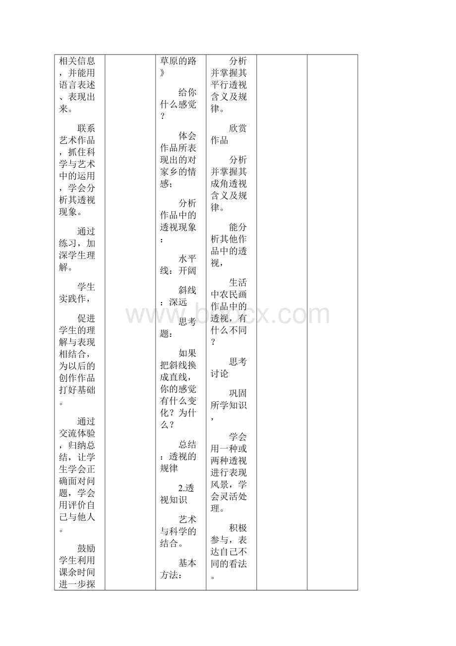 湘教版美术七年级下册全部教案.docx_第3页