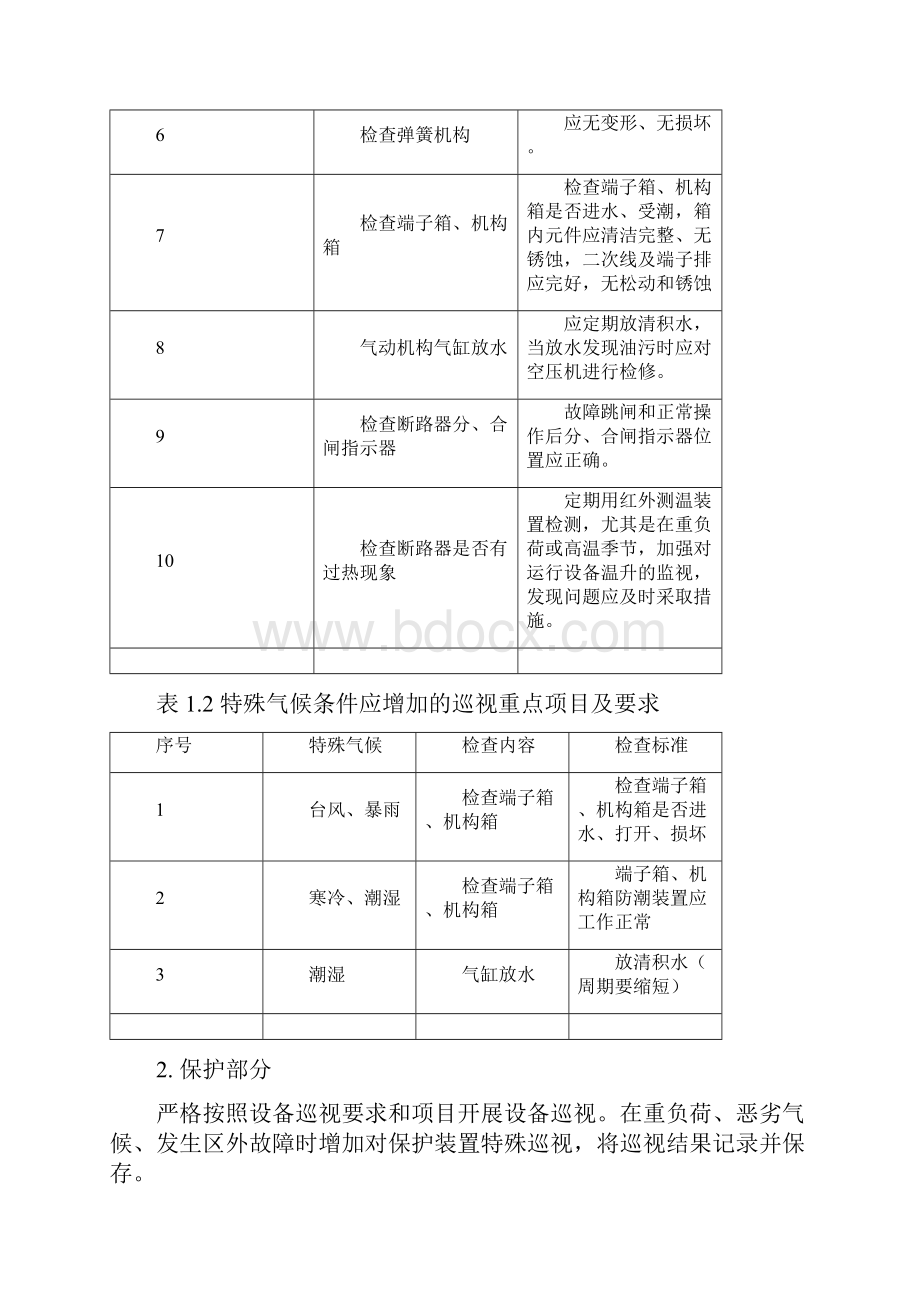 防止断路器及保护拒动特殊维护技术规范.docx_第2页