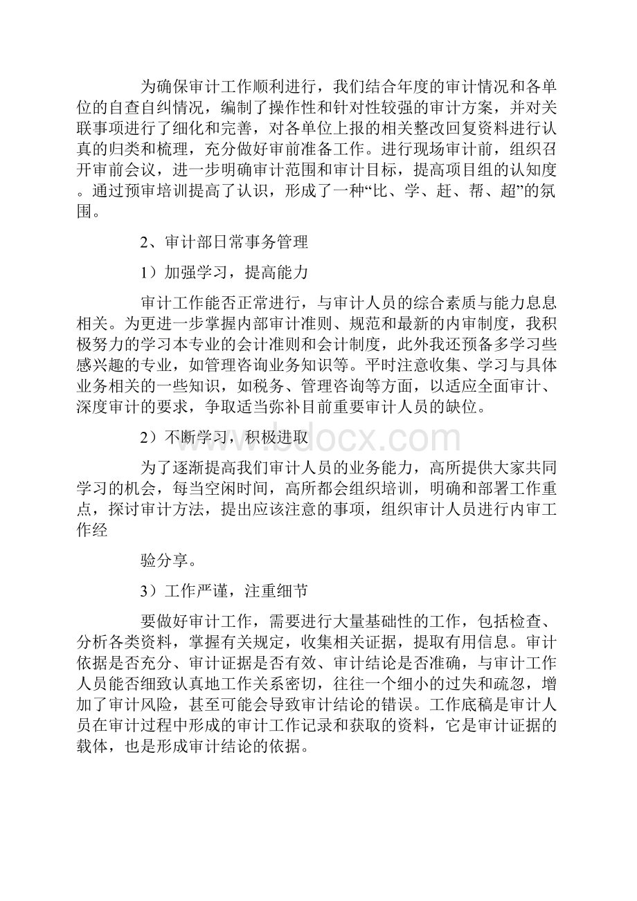 审计助理试用期工作总结.docx_第2页