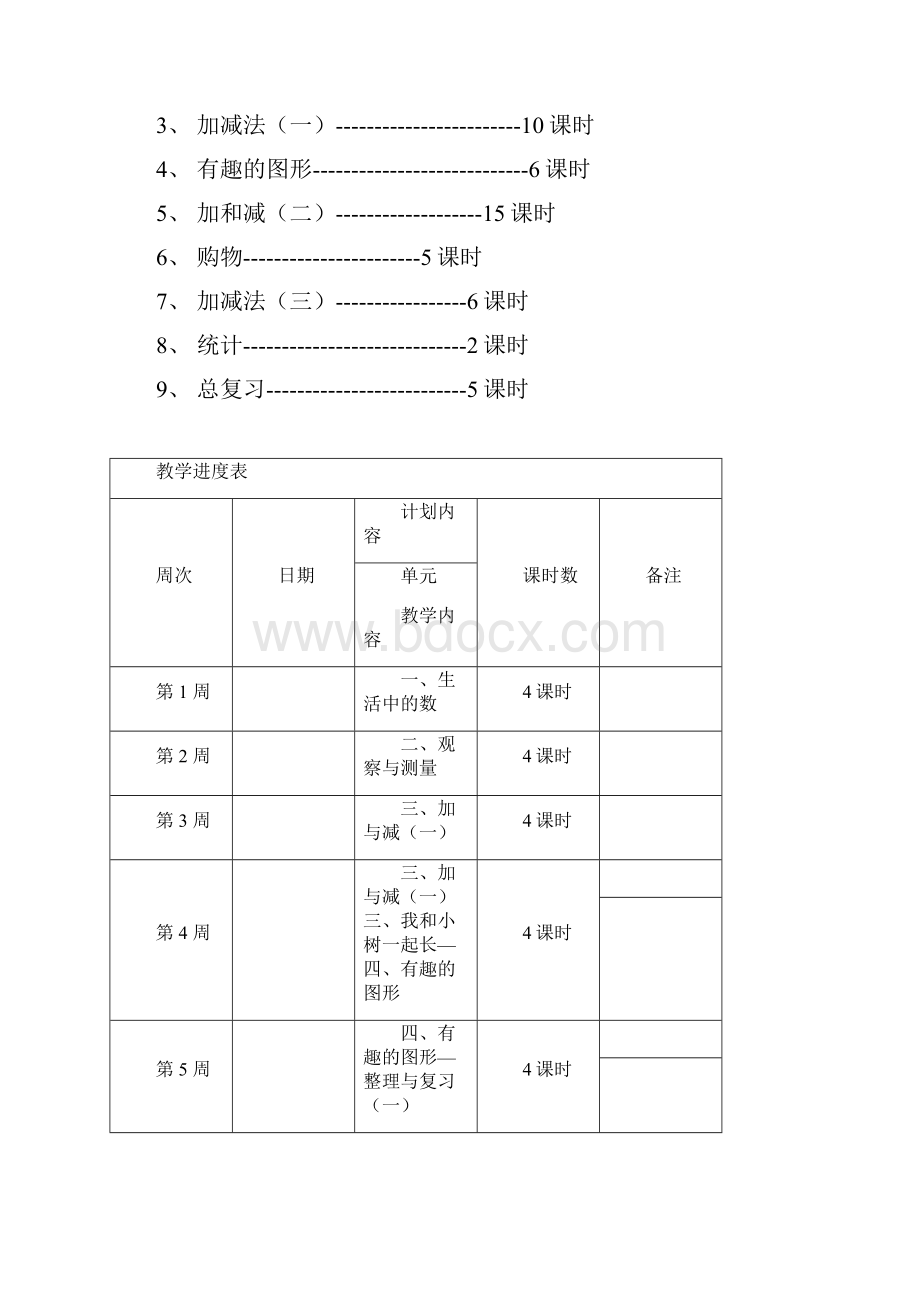 一年级下册数学教案.docx_第2页